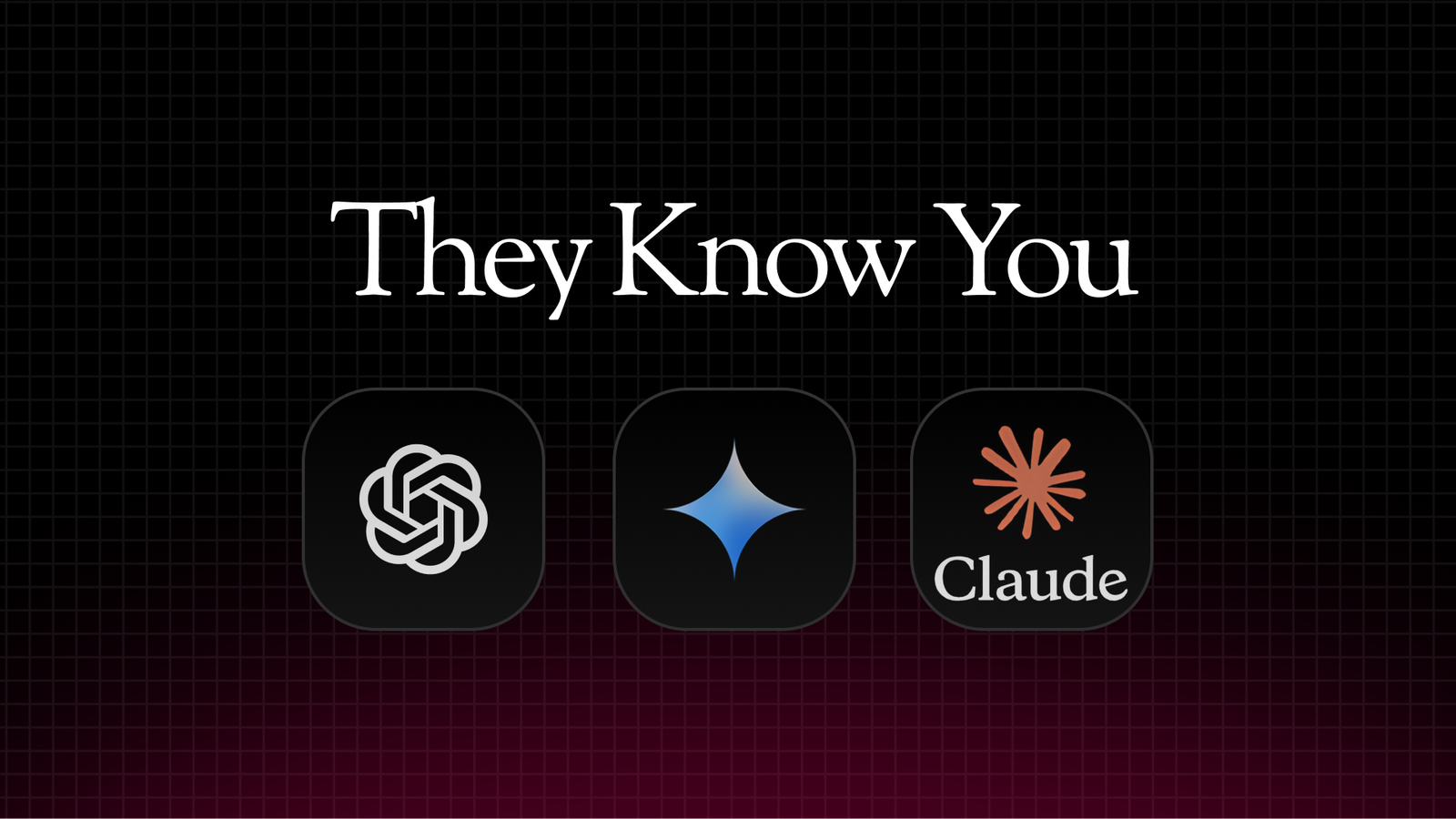 GPT Gemini & Claude Know your brand